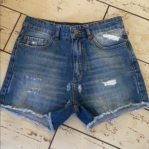 Anine Bing Jean Shorts